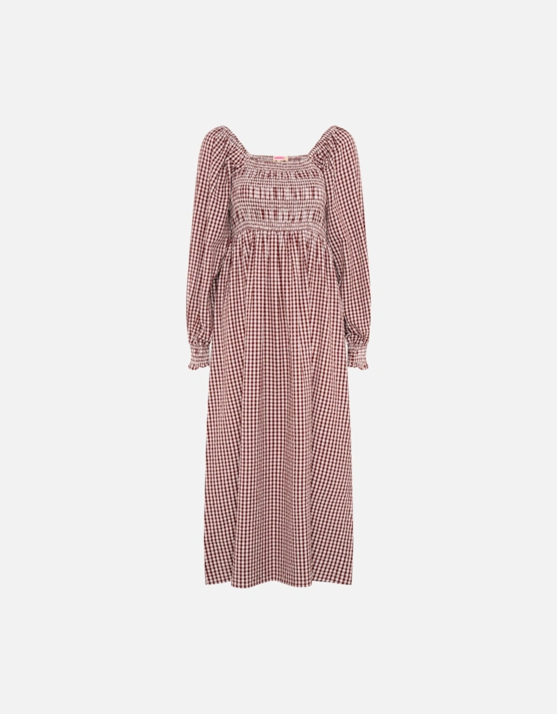 Amaryllis Dress in Chocolate
