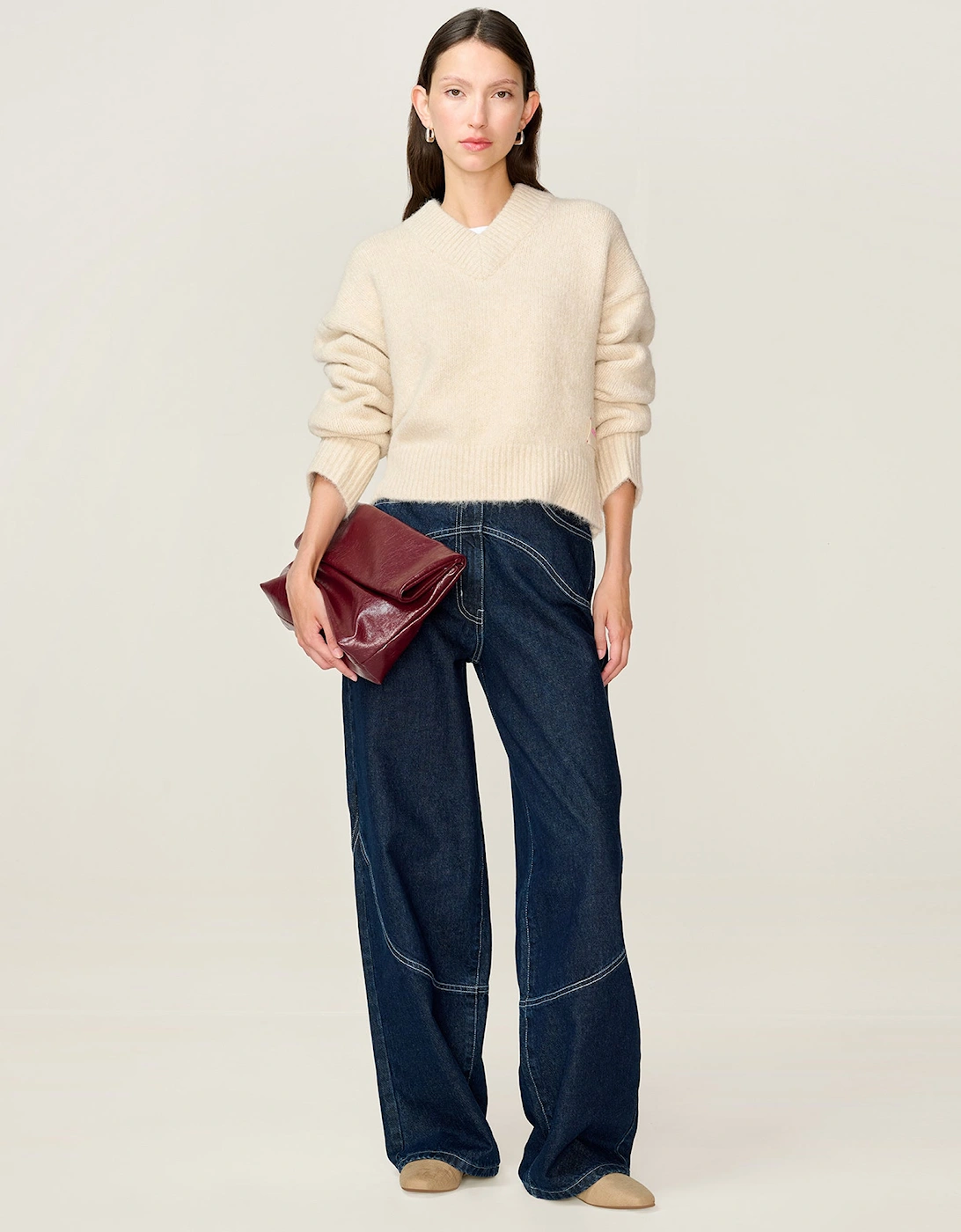 STUDIO Daria Jumper in Cream