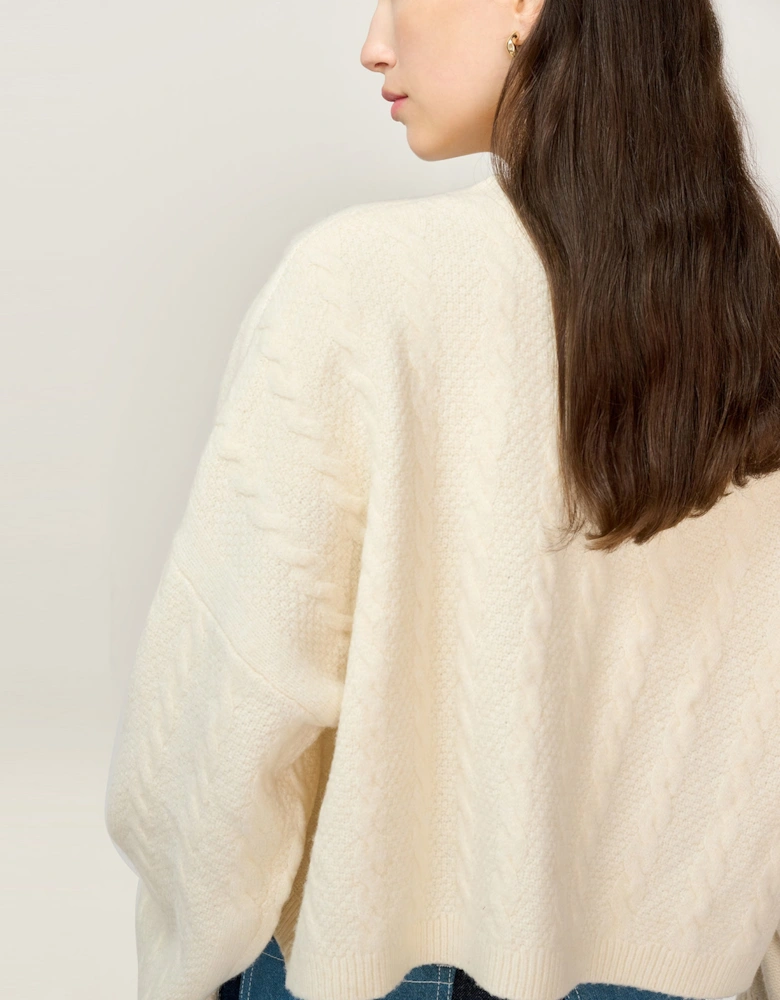 Lenni Cardigan in Cream