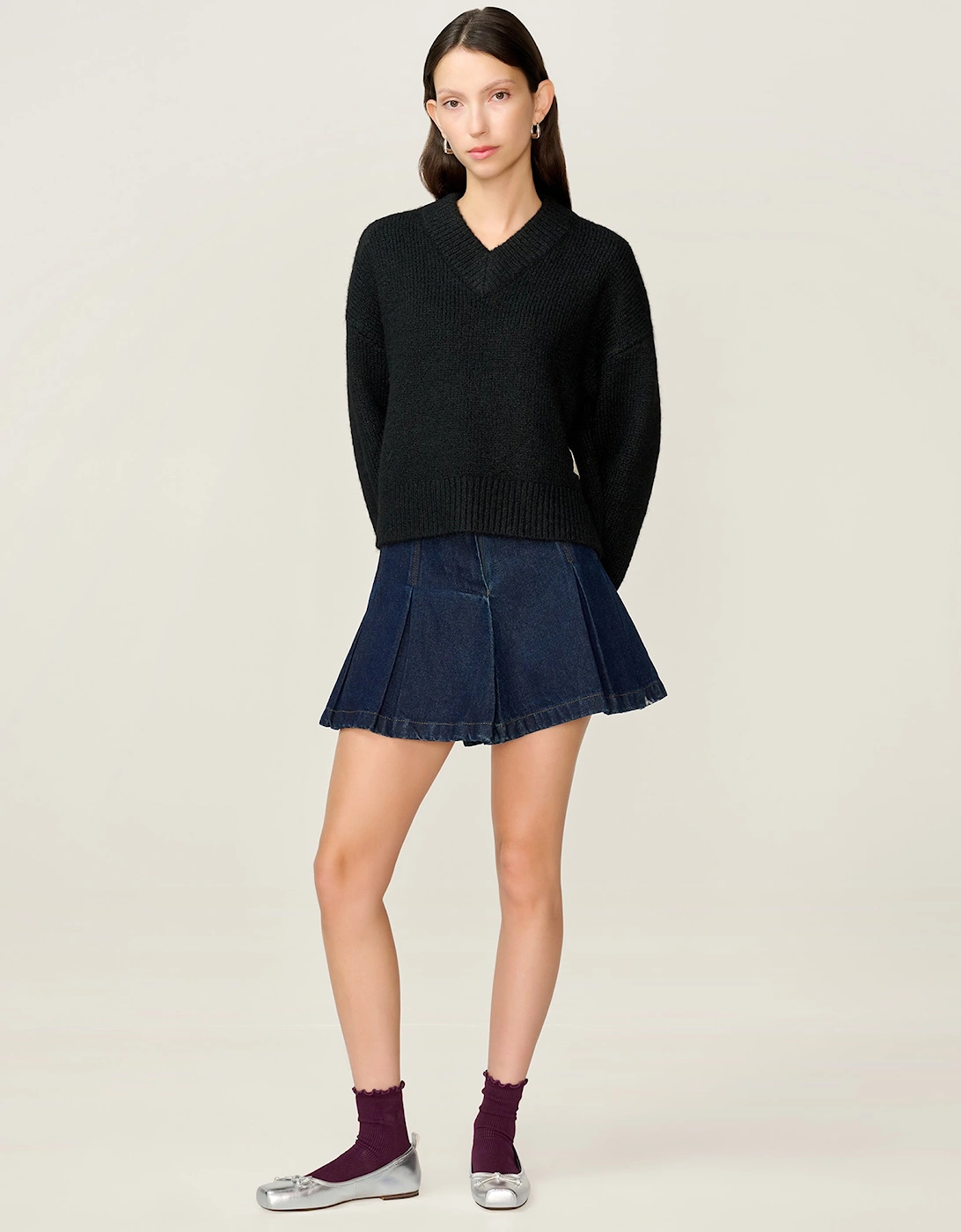 STUDIO Daria Jumper in Black