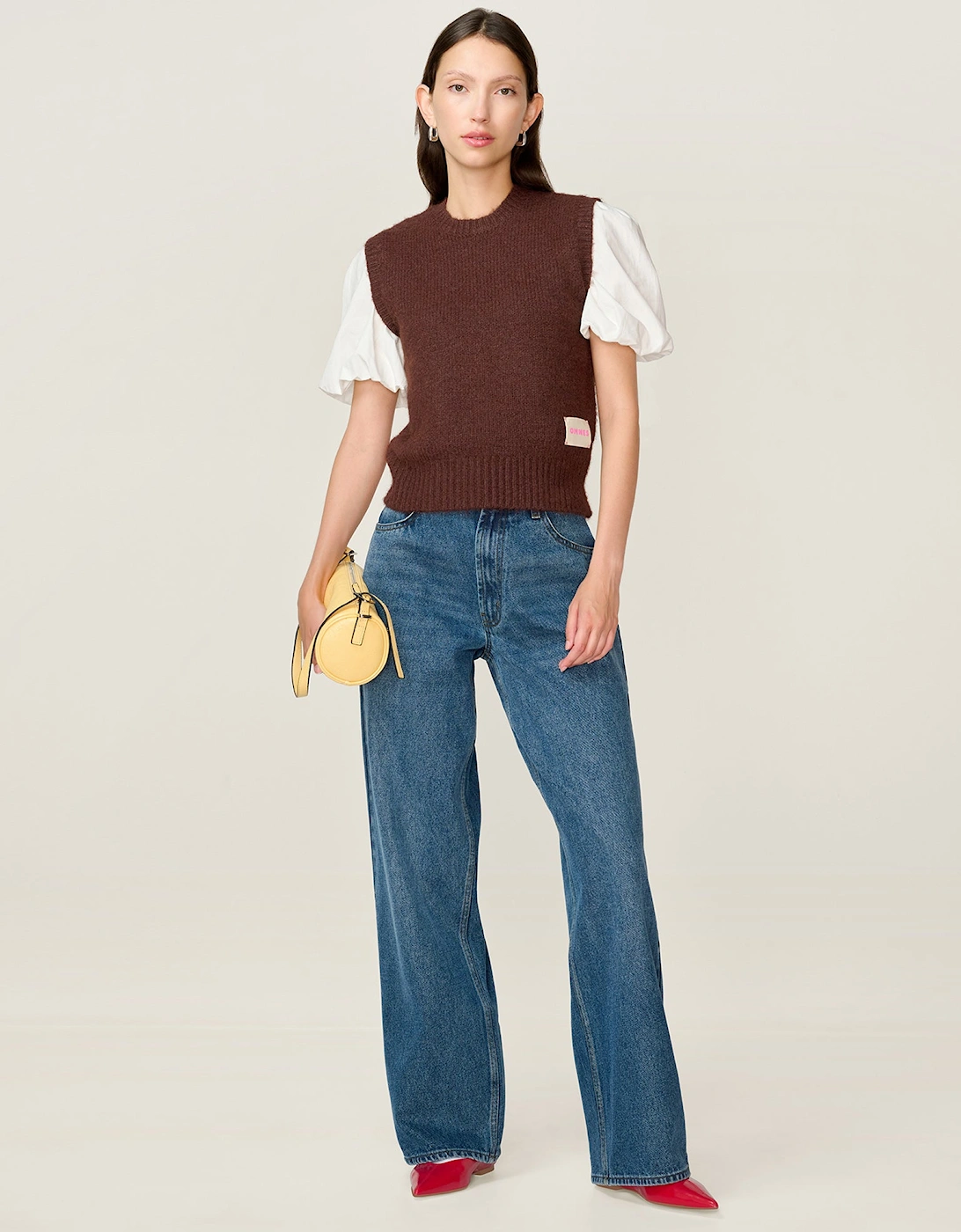 STUDIO Riri Vest in Coffee, 8 of 7