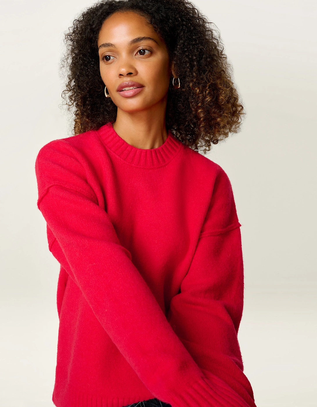Clementine Jumper in Red