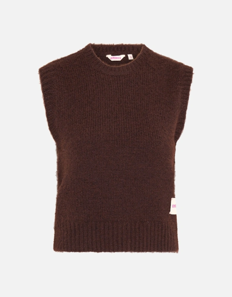 STUDIO Riri Vest in Coffee