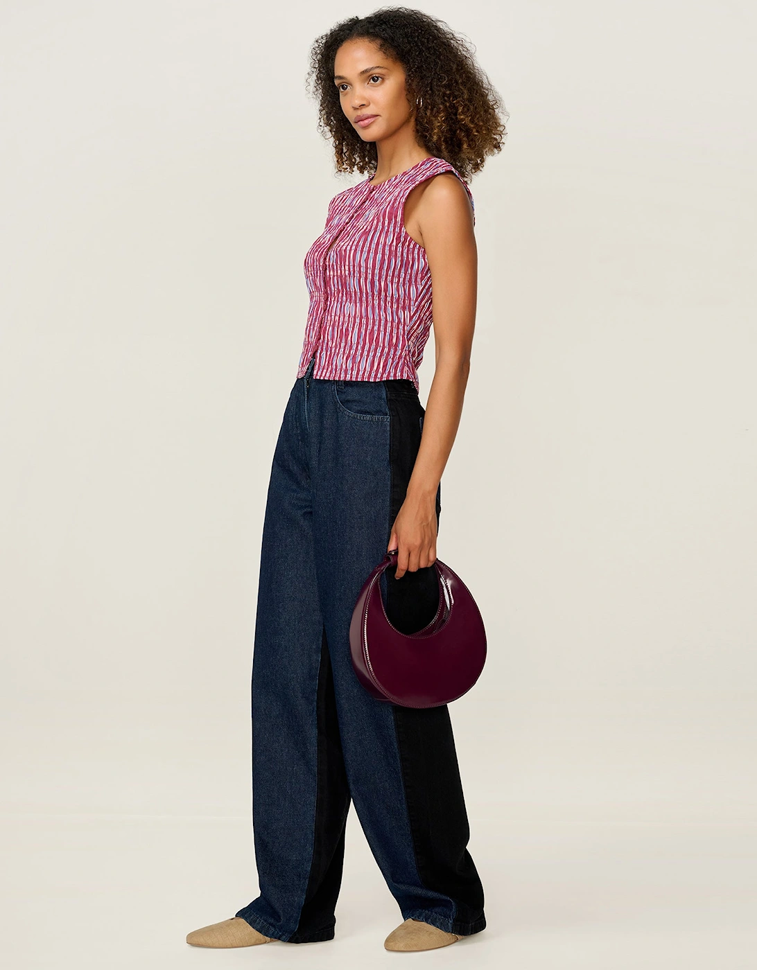 Alana Top in Stripe
