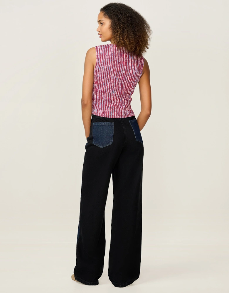 Alana Top in Stripe