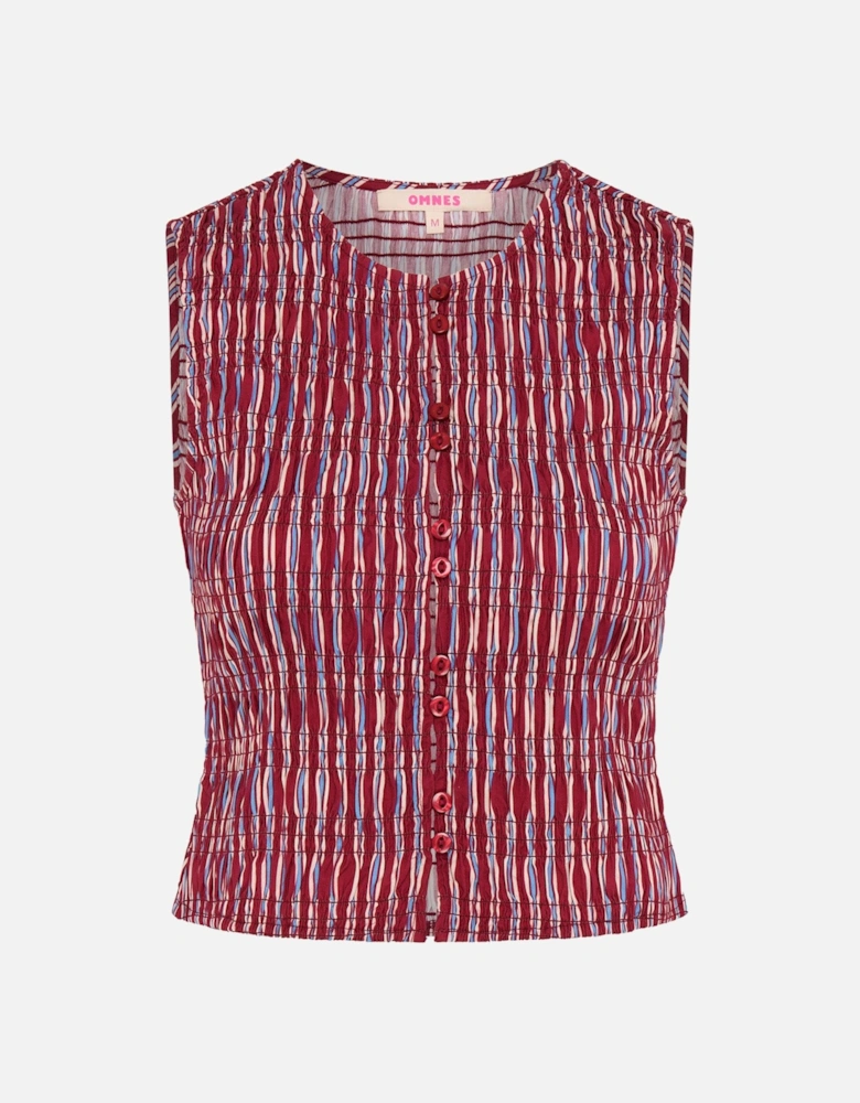 Alana Top in Stripe
