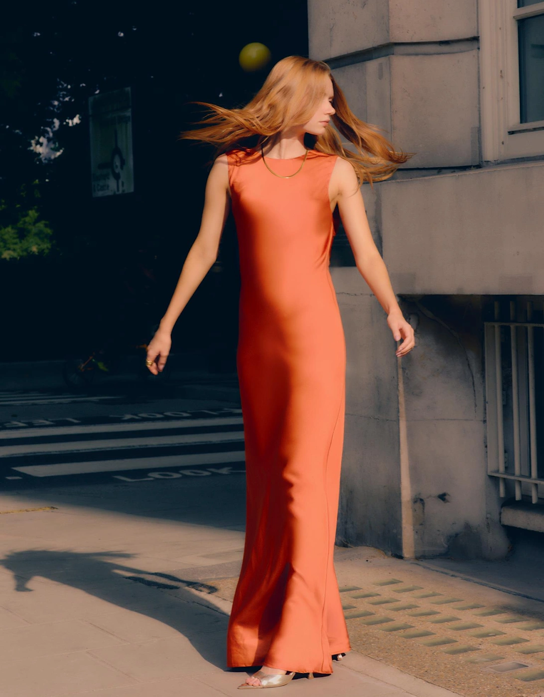 Lara Dress in Tangerine, 7 of 6