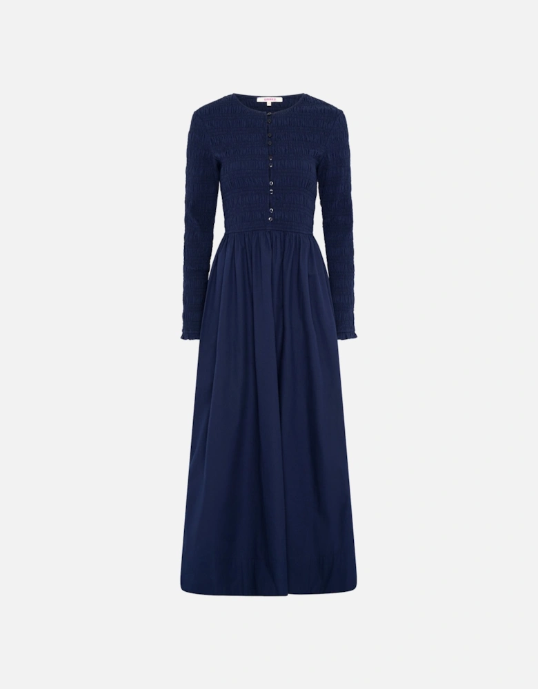 Mina Dress in Navy