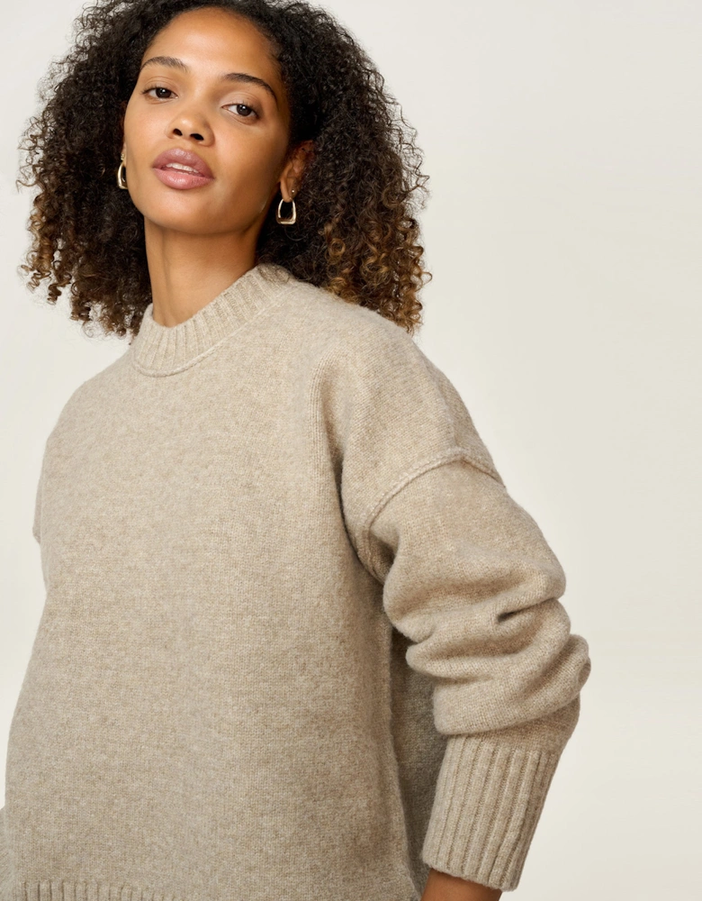 Clementine Jumper in Oatmeal
