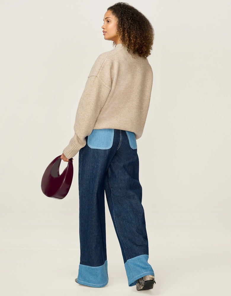 Clementine Jumper in Oatmeal