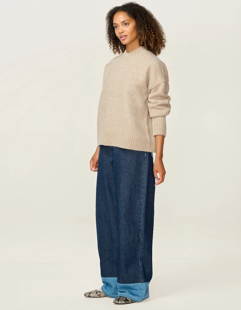 Clementine Jumper in Oatmeal