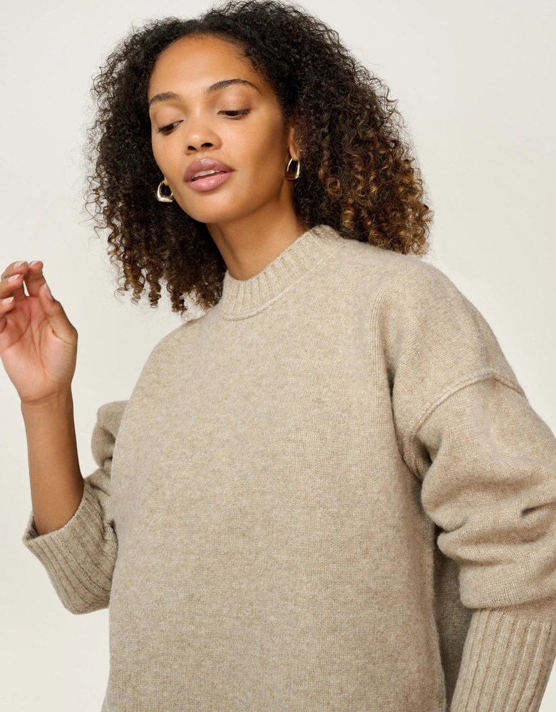 Clementine Jumper in Oatmeal