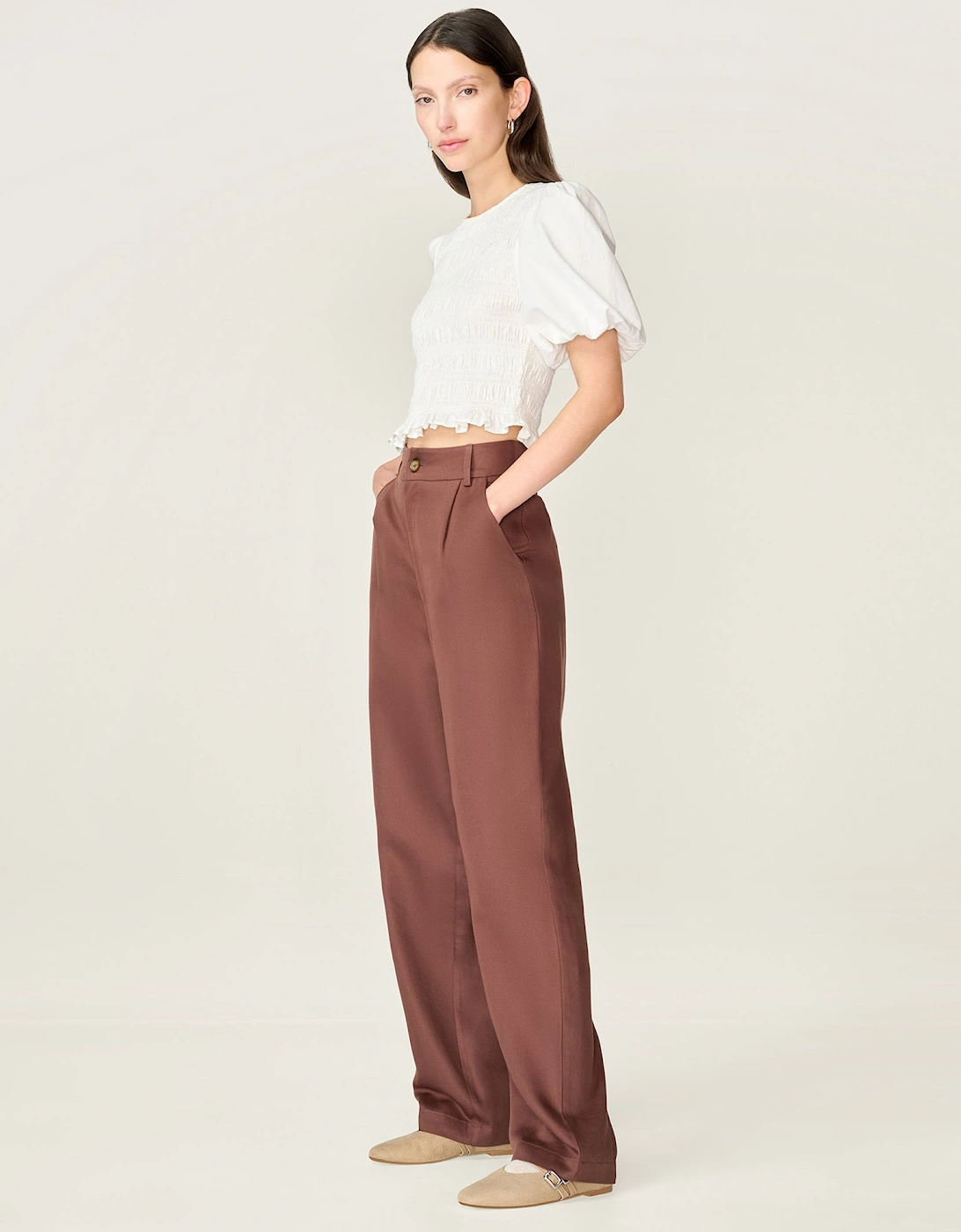 Cinnamon Trouser in Chocolate, 8 of 7