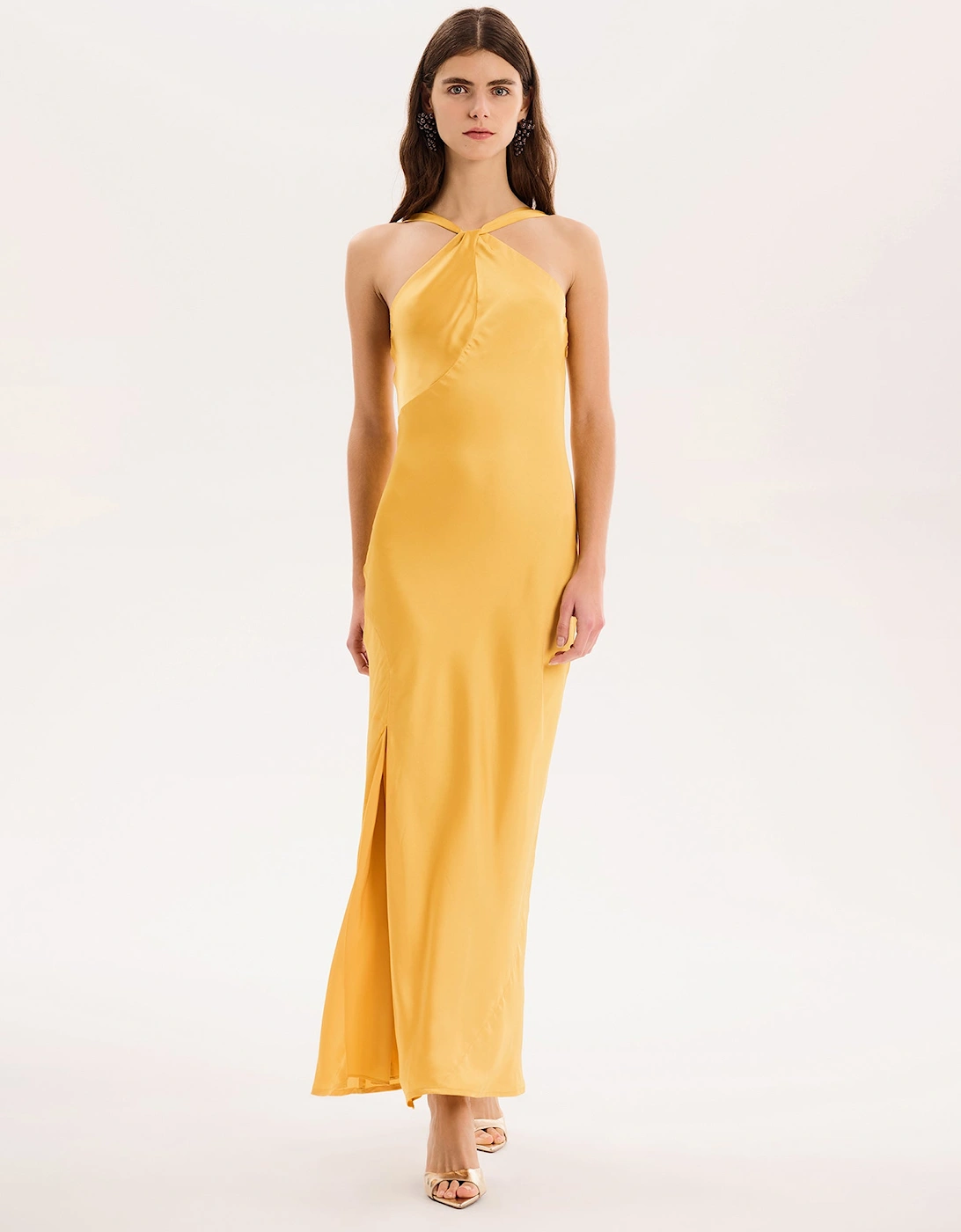 Alessia Dress in Egg Yolk Yellow, 6 of 5