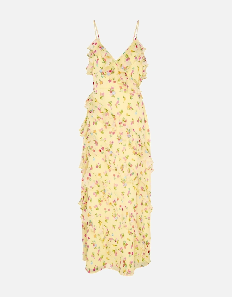 Missy Dress in Floral Yellow