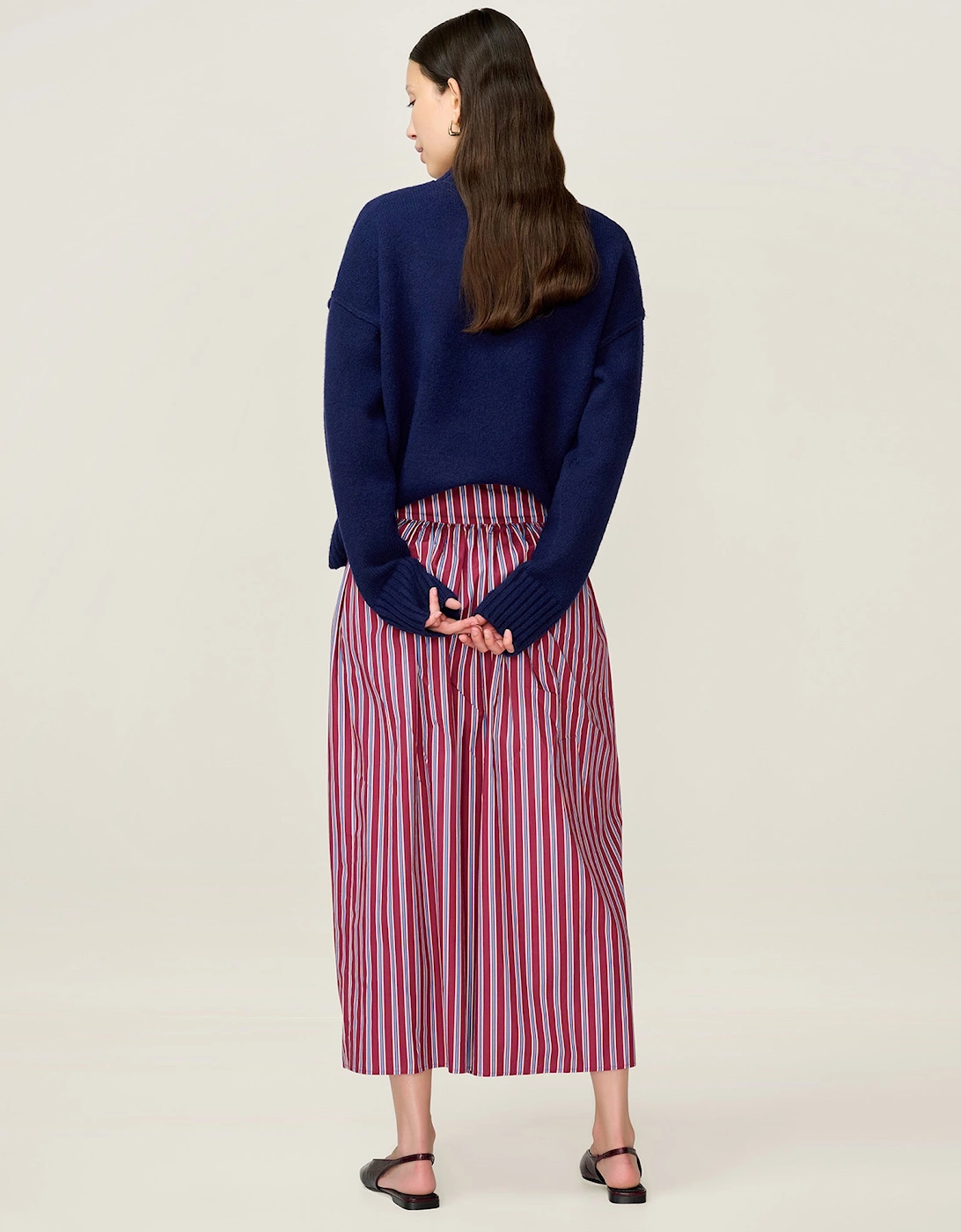 Darcie Skirt in Stripe