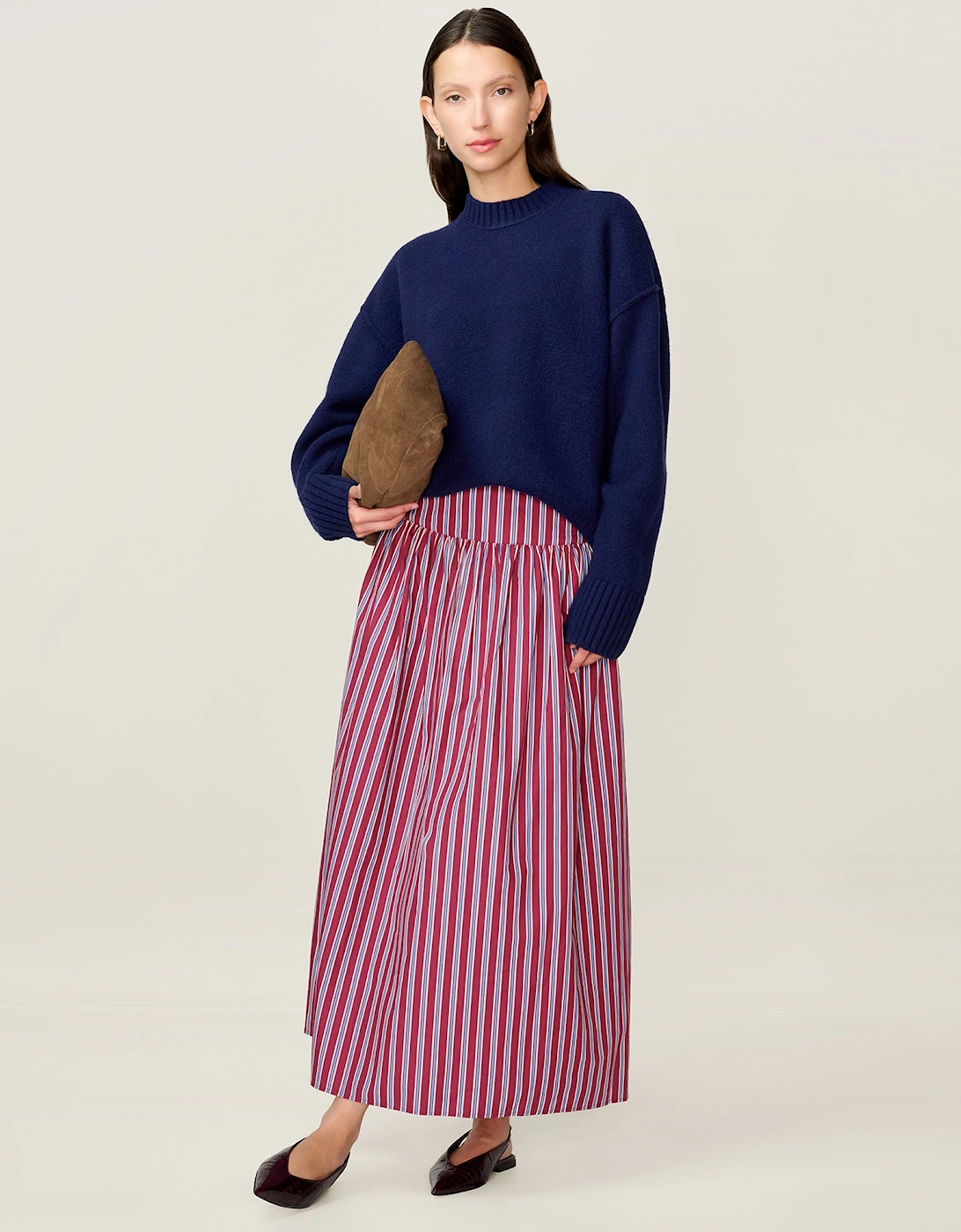 Darcie Skirt in Stripe