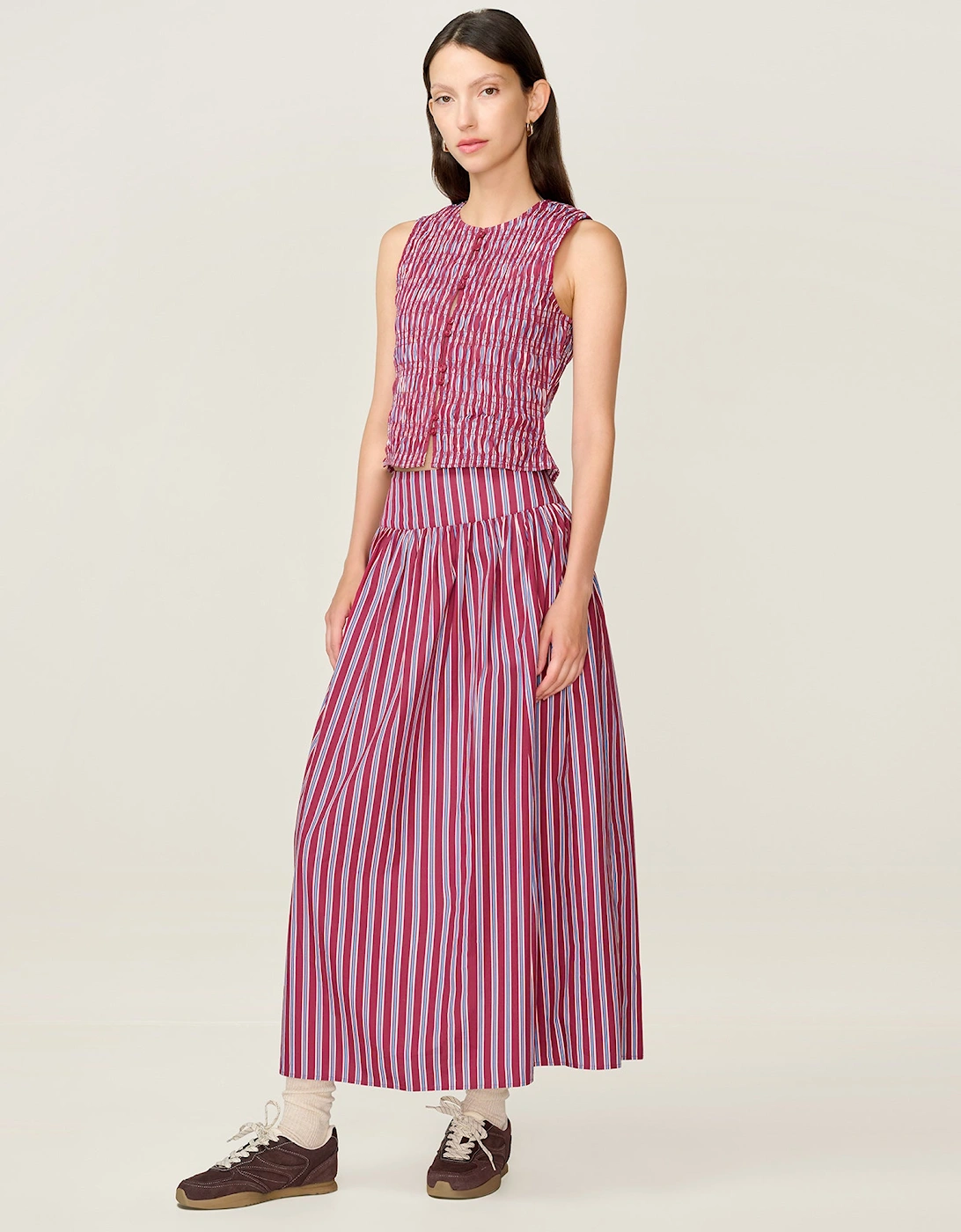 Darcie Skirt in Stripe