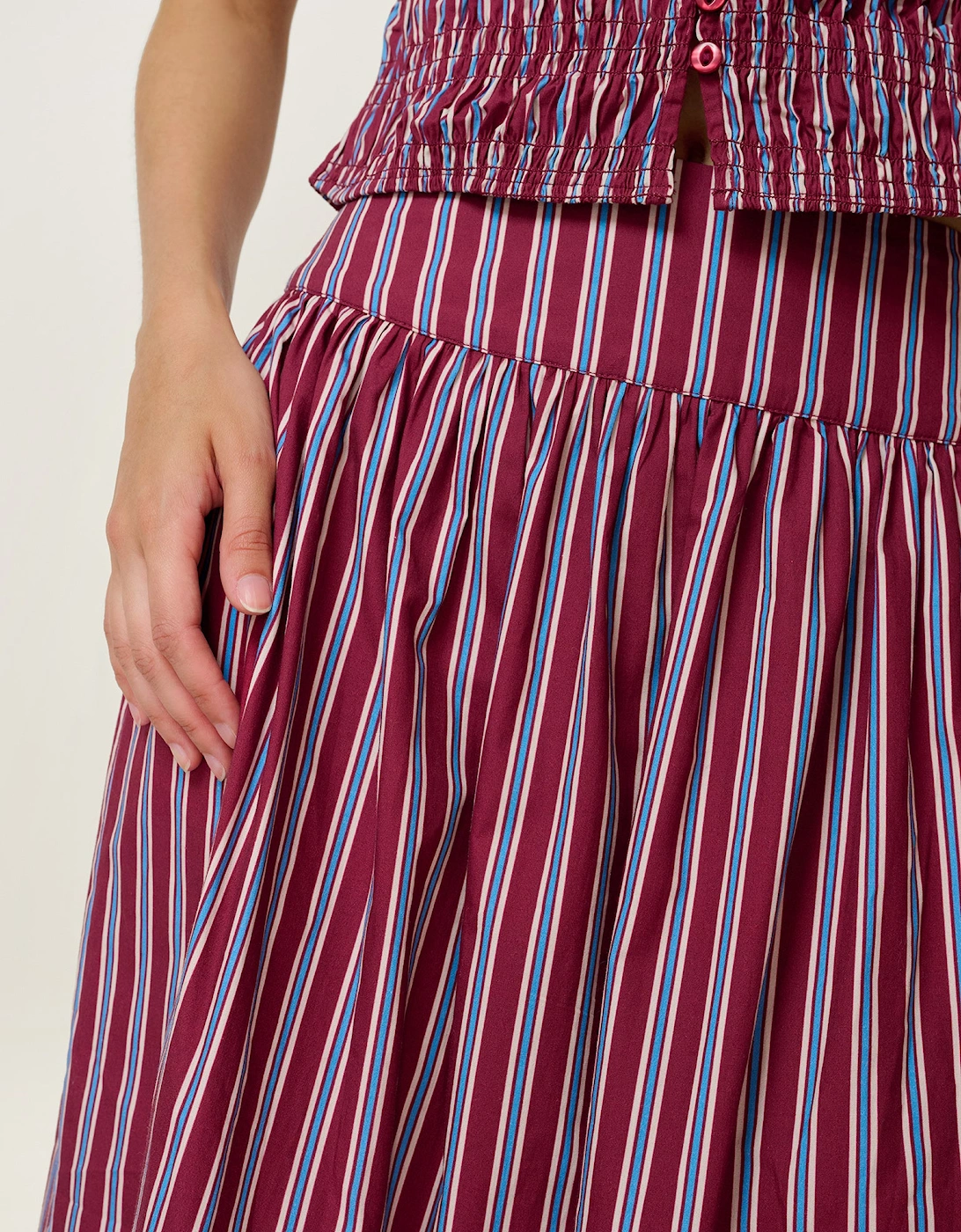 Darcie Skirt in Stripe