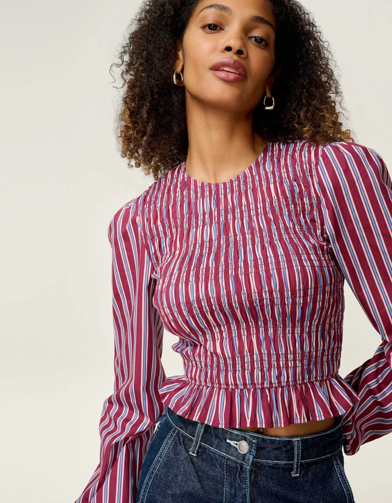 Kaloppe Top in Stripe