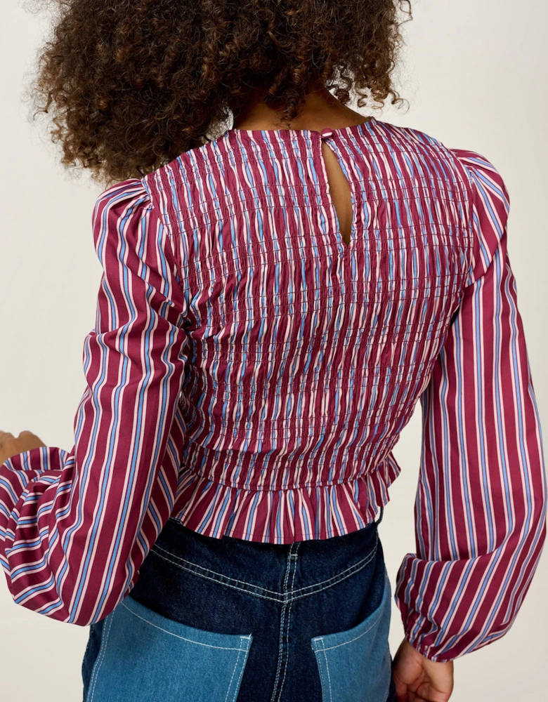 Kaloppe Top in Stripe