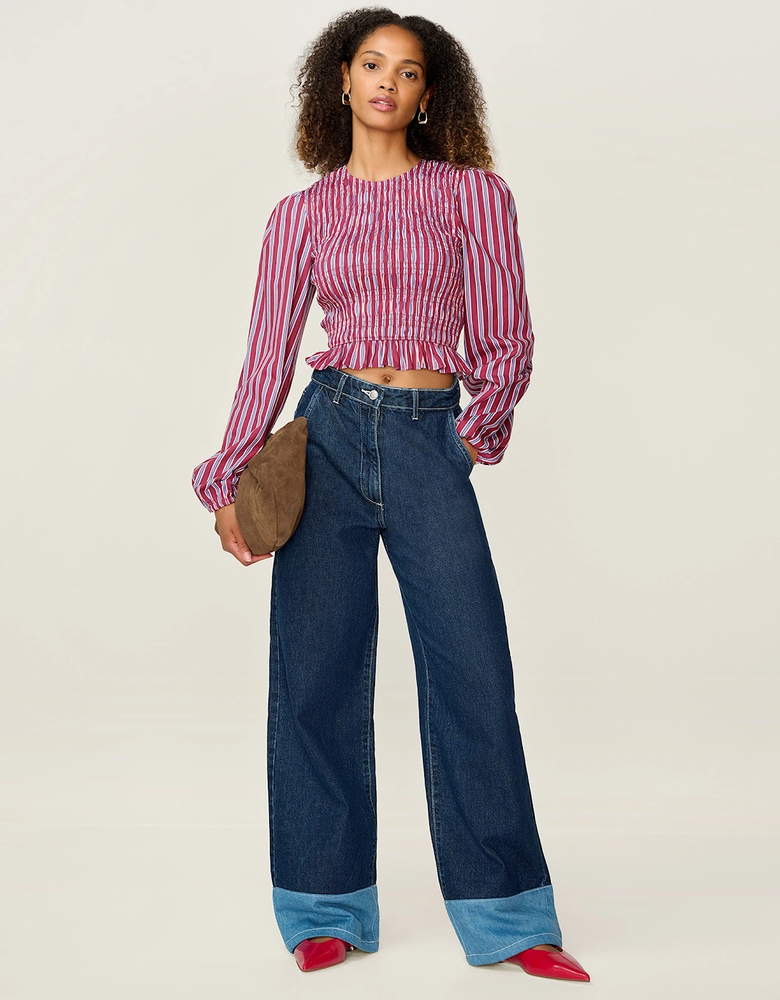 Kaloppe Top in Stripe