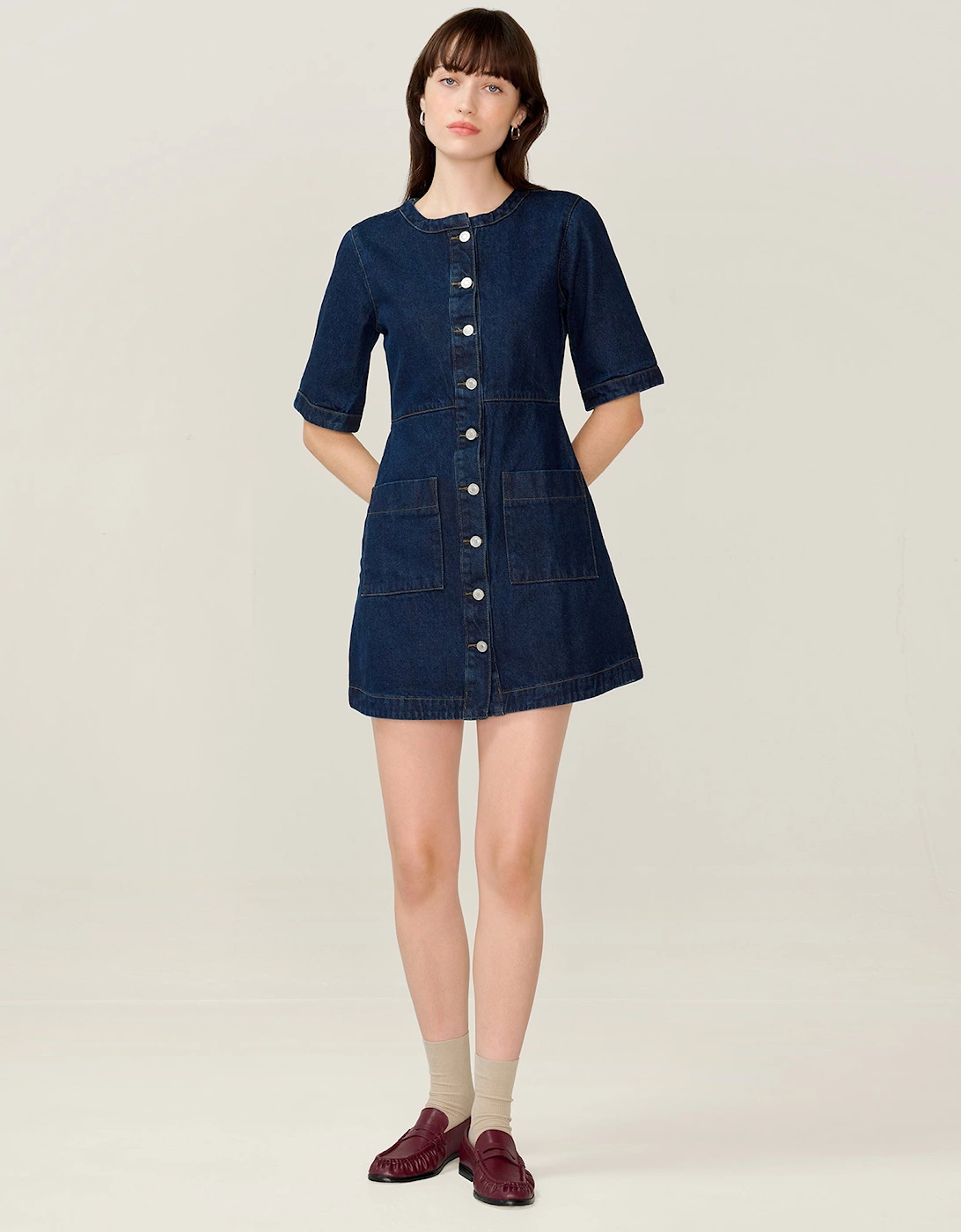 Adia Dress in Indigo, 9 of 8