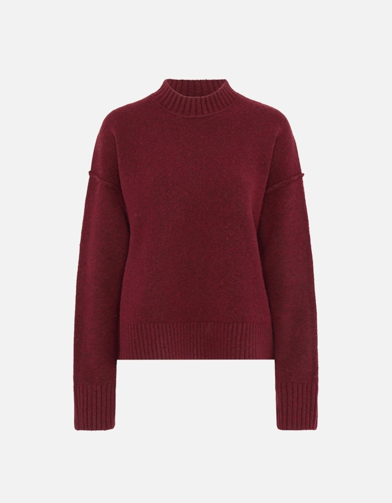 Clementine Jumper in Burgundy