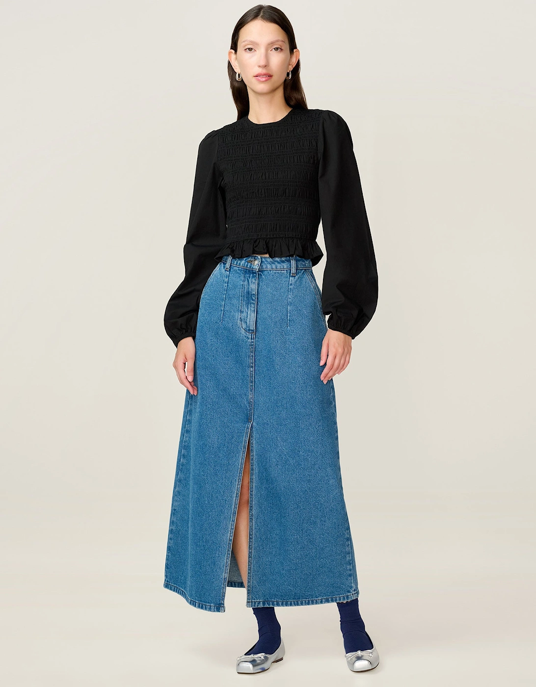 Kaloppe Top in Black