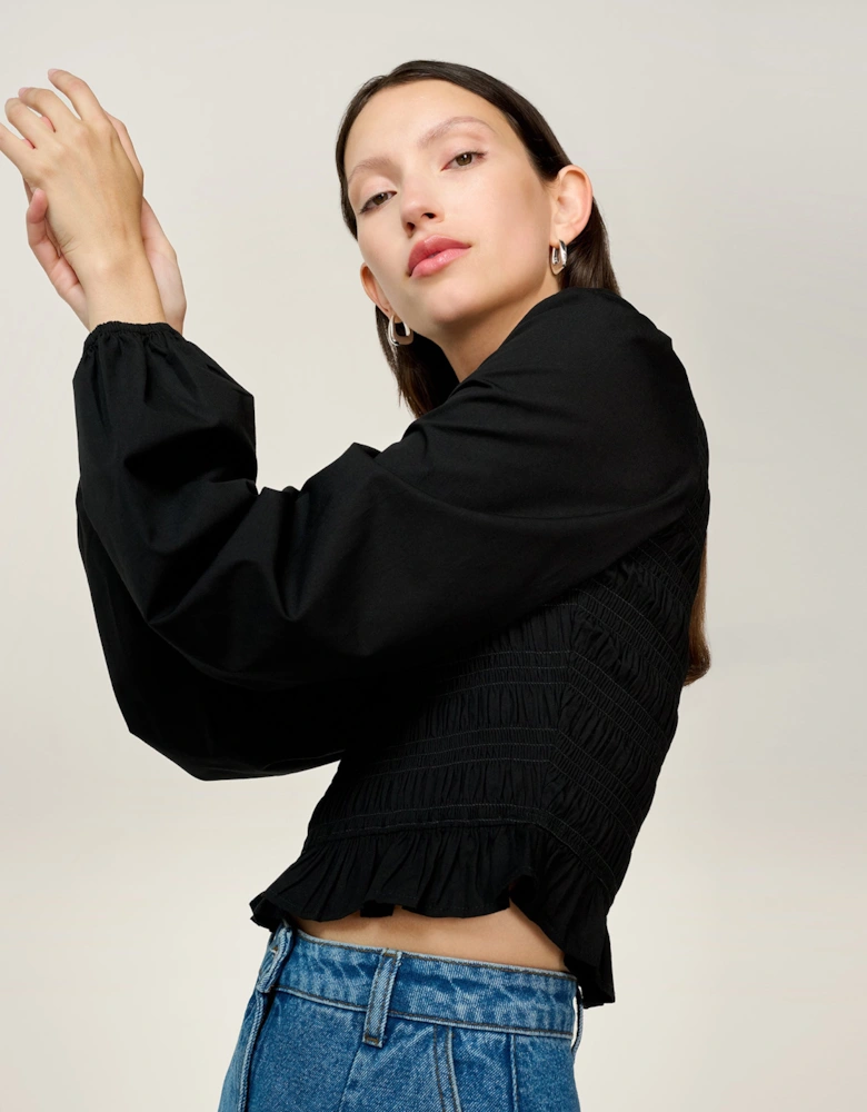 Kaloppe Top in Black