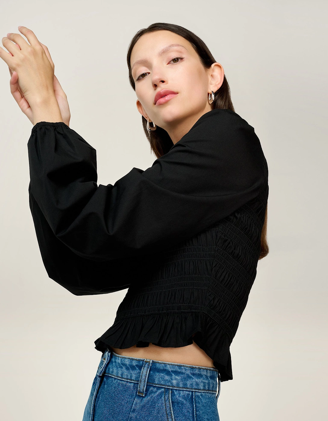 Kaloppe Top in Black