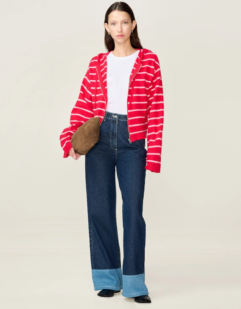 Lalo Hoodie in Red