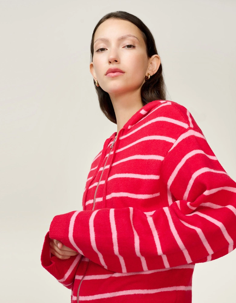 Lalo Hoodie in Red