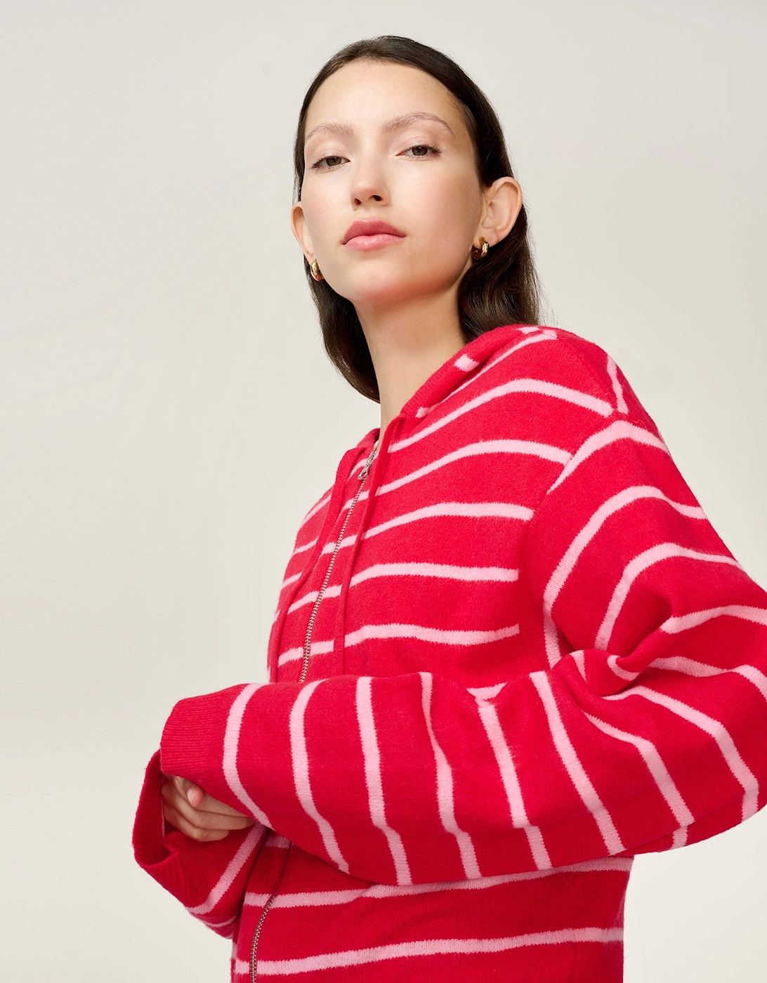 Lalo Hoodie in Red