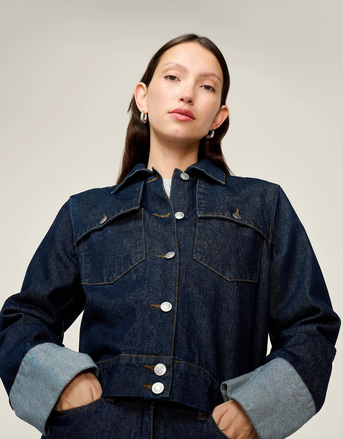 Omnes Women's Jesse Jacket in Blue - Navy - Size: 8