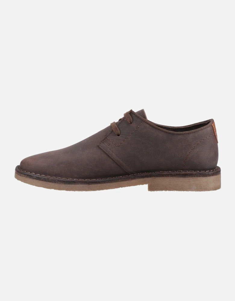 Scout Leather Men's Waxy Brown Lace-Up Shoes