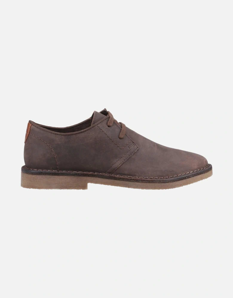 Scout Leather Men's Waxy Brown Lace-Up Shoes