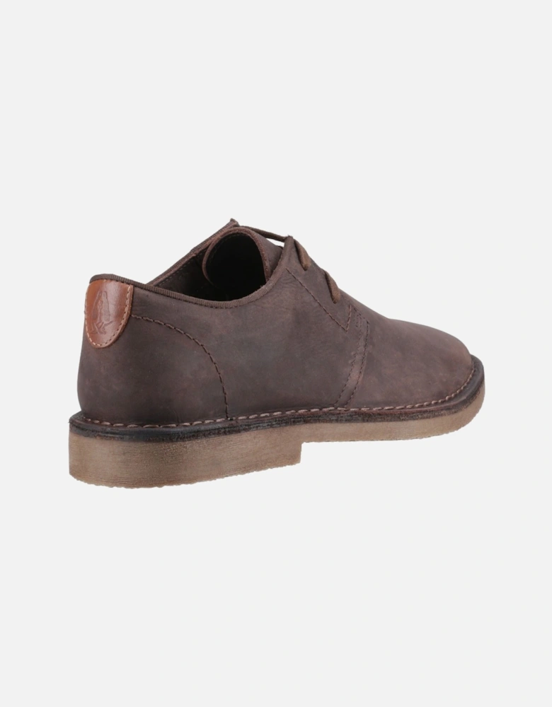 Scout Leather Men's Waxy Brown Lace-Up Shoes