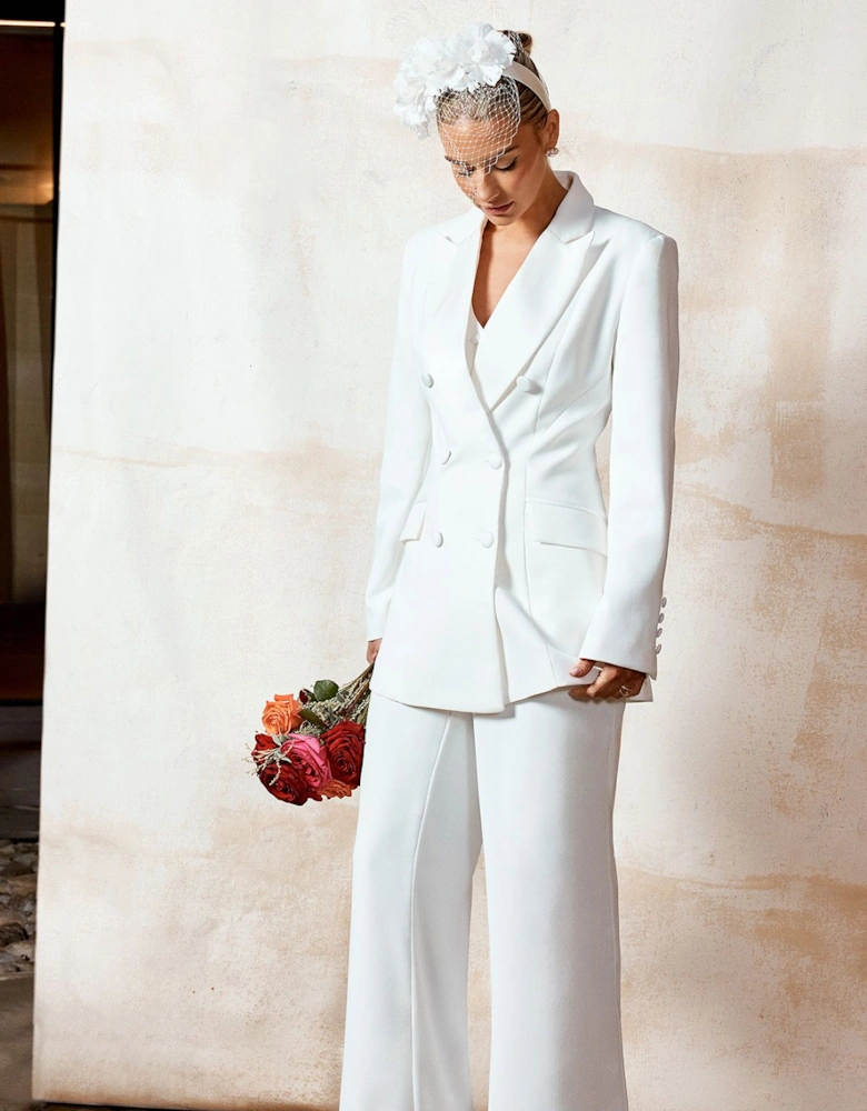 Premium Hourglass Silhouette Double Breasted Blazer