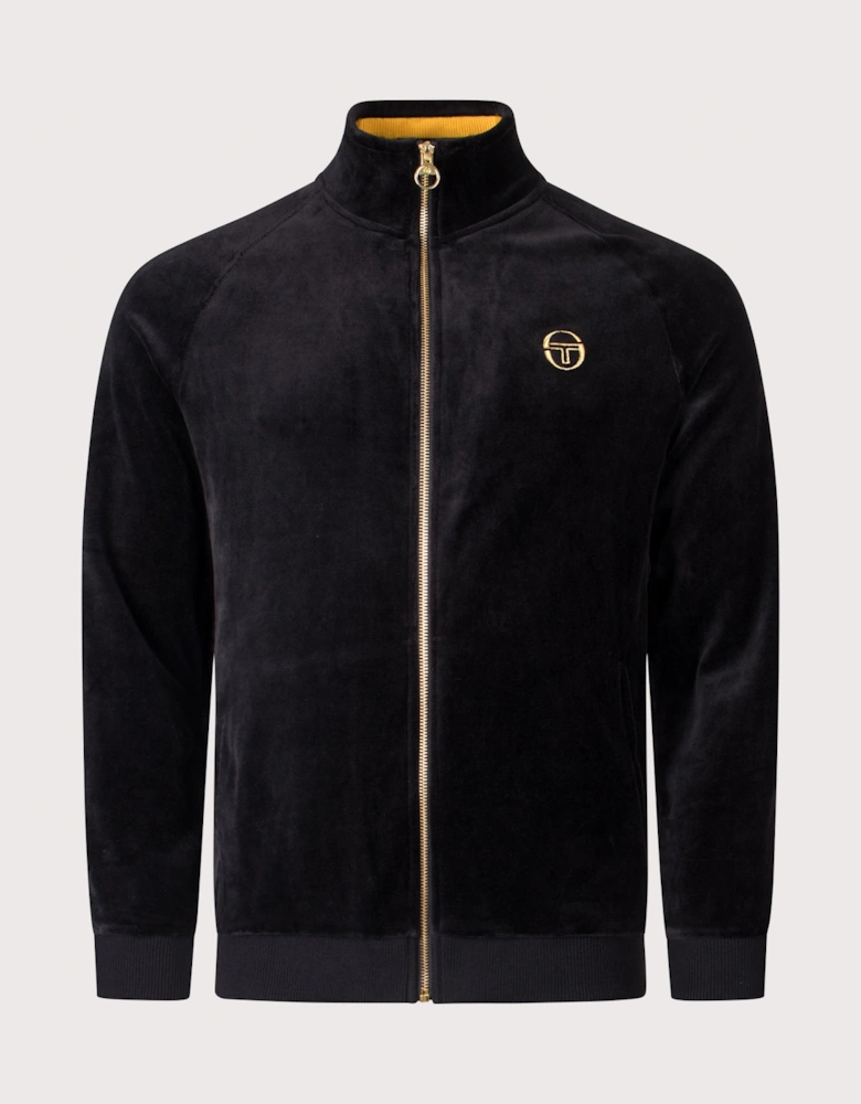 Court Velour Track Top