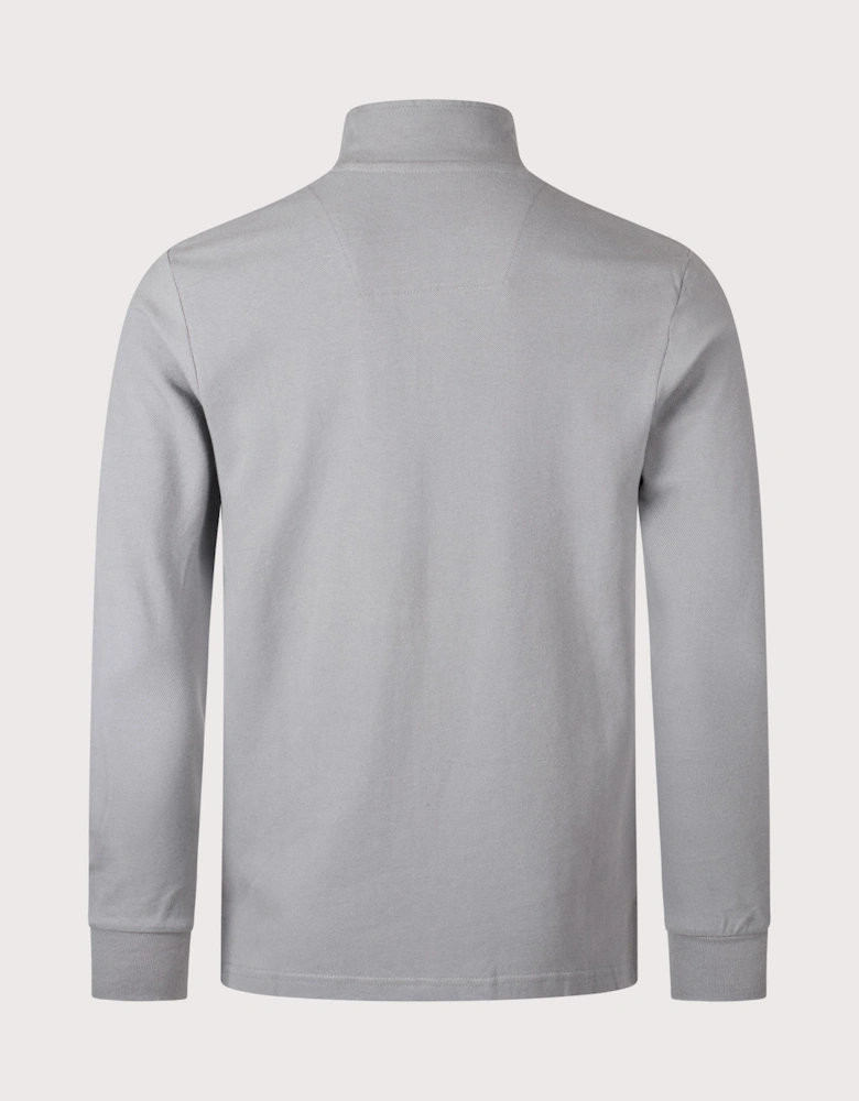 Marchio Piqué Quarter Zip Sweatshirt