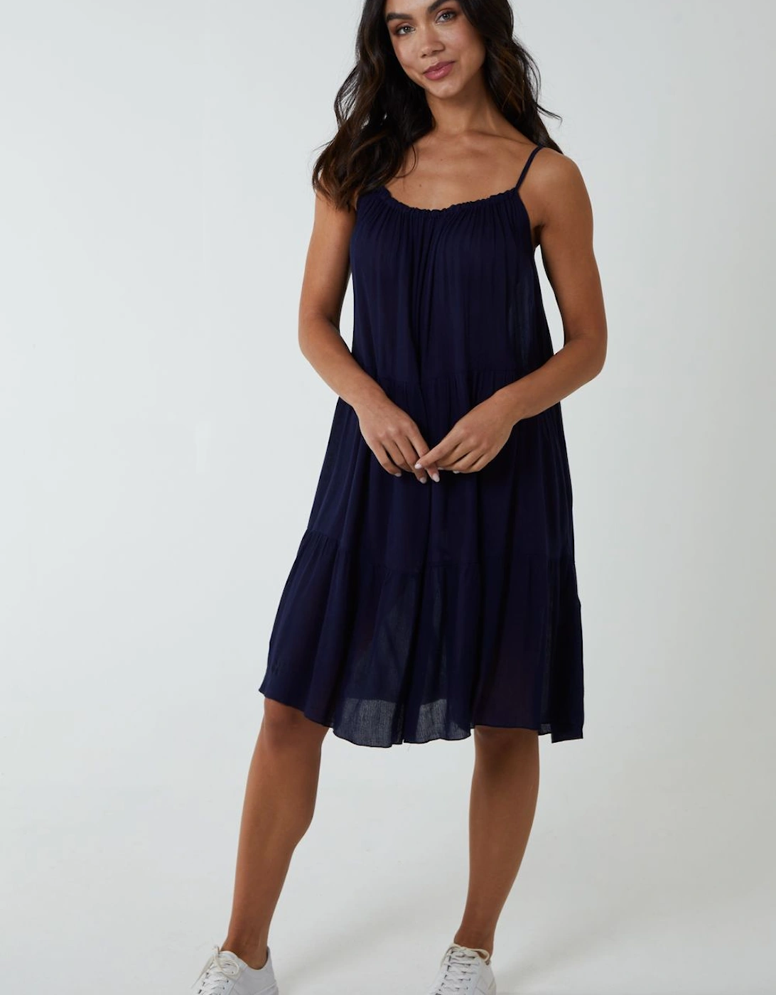 Tiered Cami Mini Dress, 2 of 1