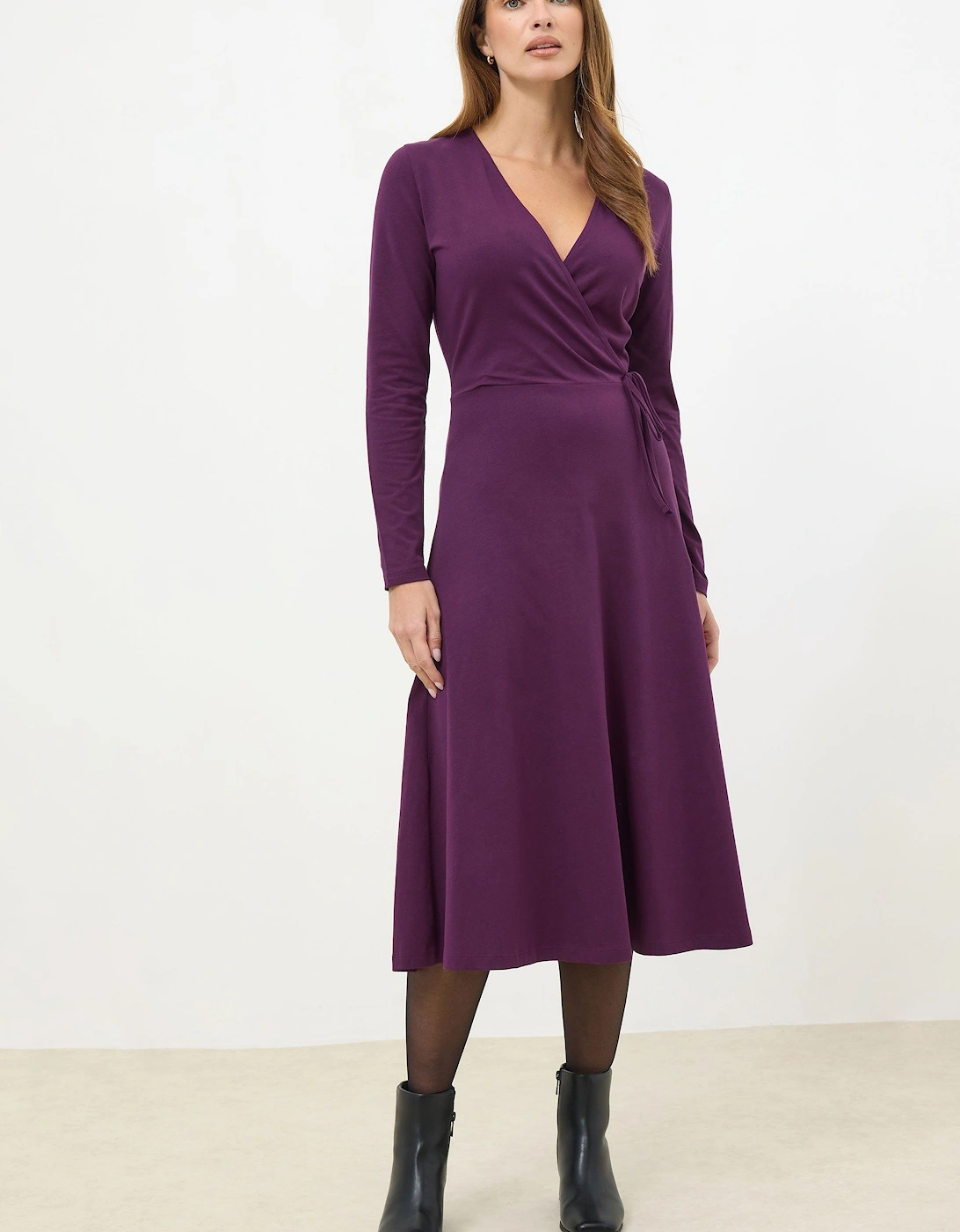 Long Sleeve Wrap Dress, 2 of 1