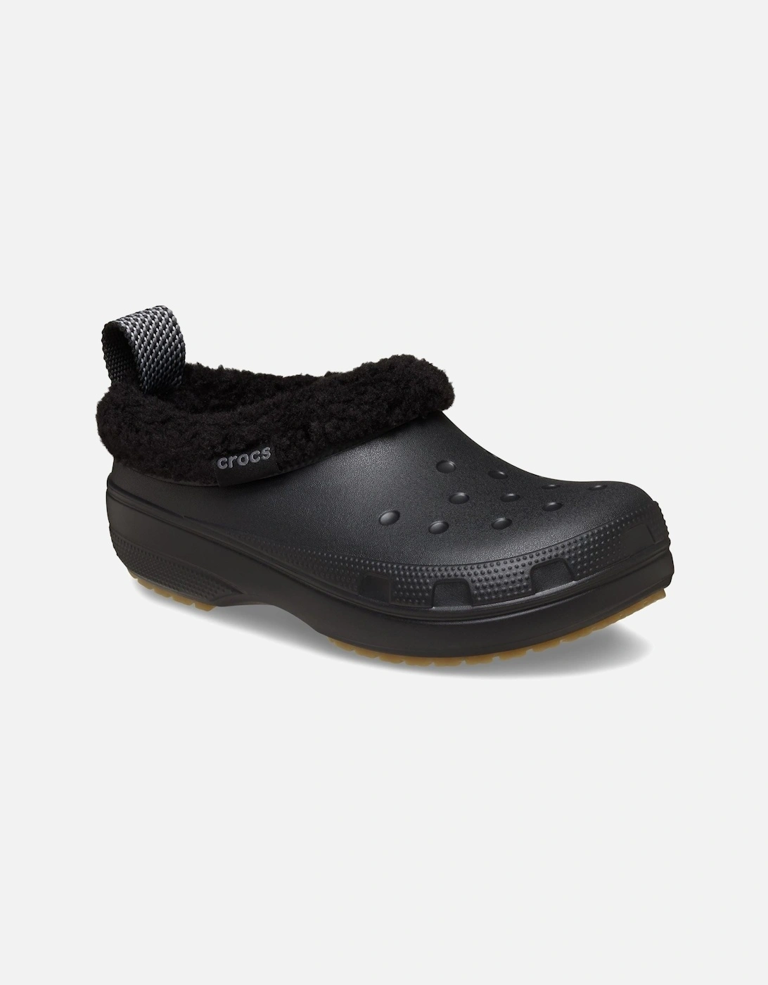 Classic Lined Shorty Thermoplastic Men's Black Slippers, 8 of 7