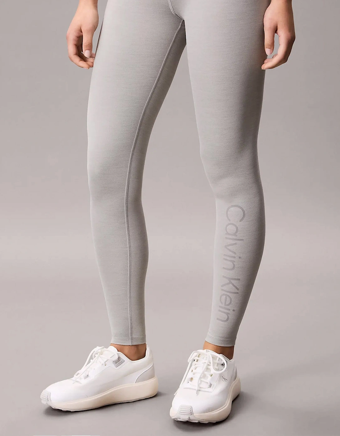 LEGGING FULL Womens Full length Grey Heather