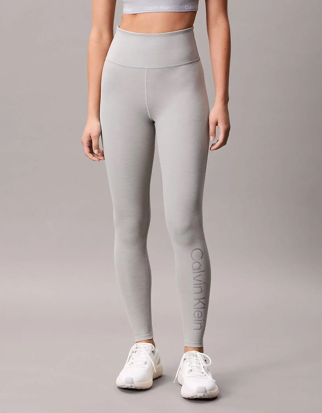 LEGGING FULL Womens Full length Grey Heather, 5 of 4