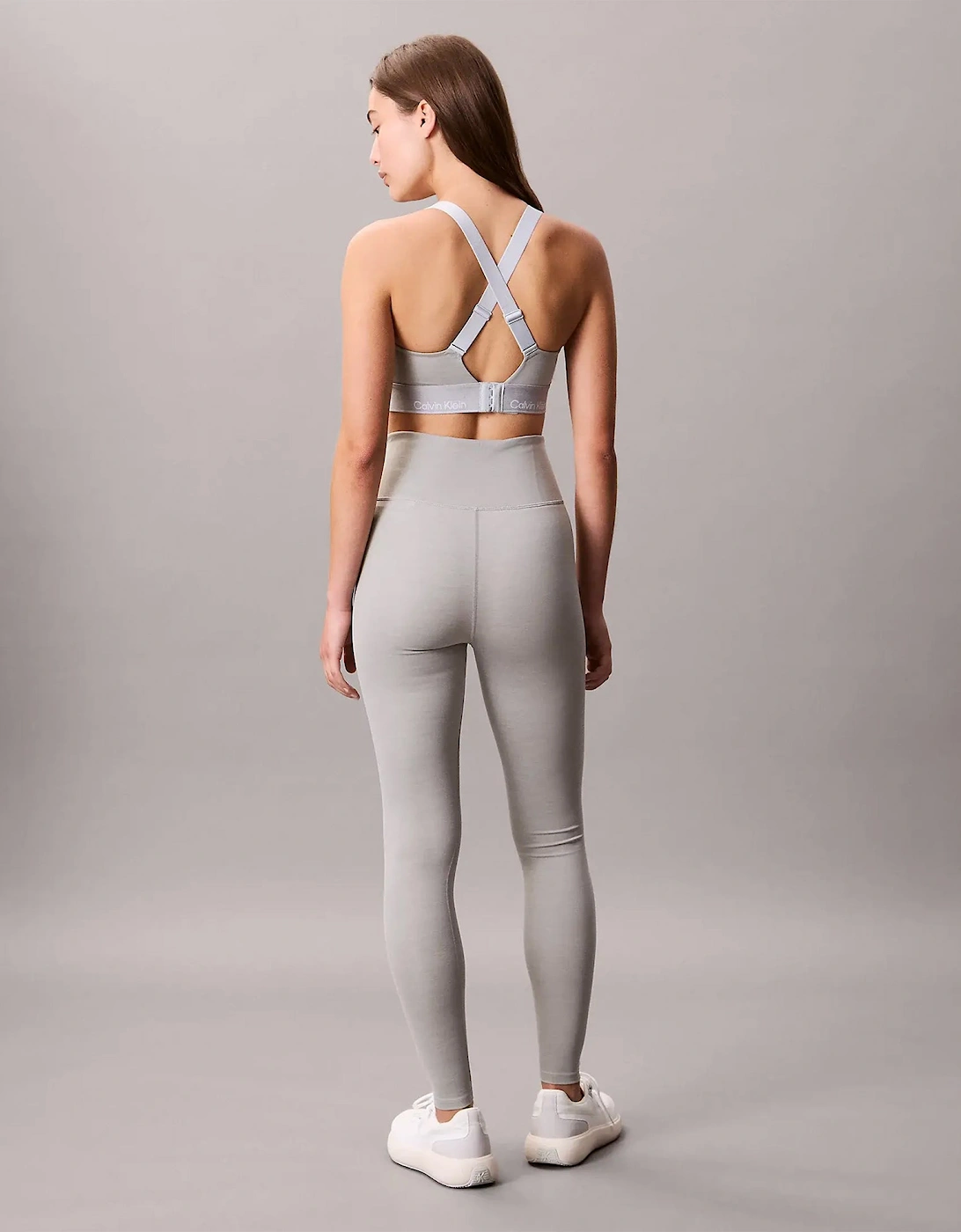 LEGGING FULL Womens Full length Grey Heather