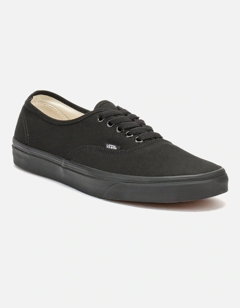 Authentic Canvas True Black Trainers