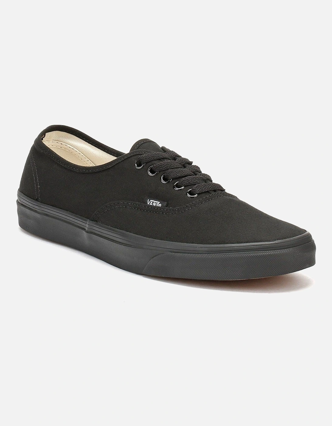 Authentic Canvas True Black Trainers