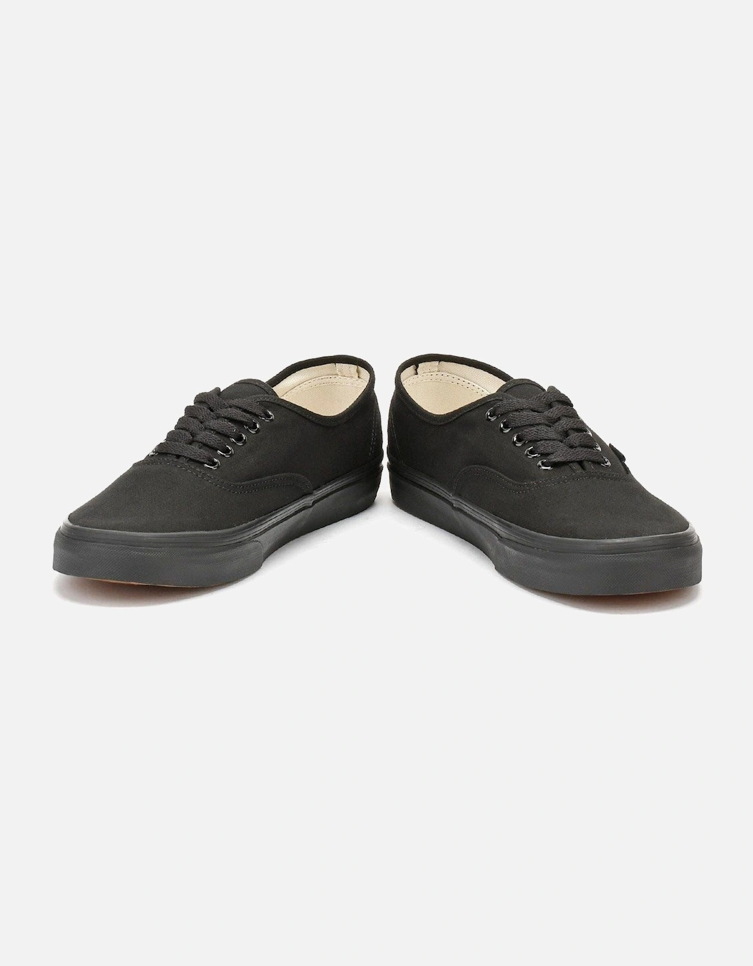 Authentic Canvas True Black Trainers